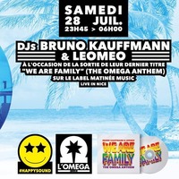 ★★★ BRUNO KAUFFMANN PRESENTS &quot; WE ARE FAMILY &quot; L'OMEGA CLUB @ NICE ★★★ by bruno kauffmann