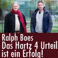 Ralph Boes: Das Urteil zu den Hartz4-Sanktionen. by eingeschenkt.tv