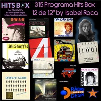 315 Programa Hits Box Vinyl Edition 12 de 12s by Isabel Roca by Topdisco Radio