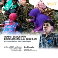 2021-04-21 Obrolan Puasa - Hari Suroto - Tradisi bakar batu komunitas suku Dani di Lembah Baliem by Radio Idola Semarang