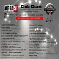 Area 51 Club Chart - Red Zone Edition - The Best Of 2021 - 25/12/2021 - 01/01/2022 Radio Crossover Disco by Donato 'Lo Zio' Carlucci