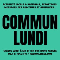Commun Lundi - 10 janvier 2022 - Régie de quartier - Albi Jazz festival - AG radio Albigés - Questions d'Asso -Association Addictions France by Radio Albigés