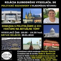 Politické rozhovory 08 - 2019-01-29 Dr. Vladimíra Vítová by Slobodný Vysielač