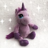 Have you ever heard about the fluffy lilac Unicorn? No?- She neither heard about you. by Jascha Best