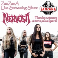 Eleni Nota (drums) from Nervosa - ZanZanA Live Stream Interview - thursday January 28th by ZanZanA Metal Interviews