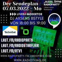 von 18-19 Live aus dem Düsseldorf  Studio NRW mit DJ Axsens Bstyle Folge 2 Teil 2 by RadioParty.FM