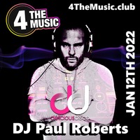 Paul Roberts - Delicious Disco House Music Show LIVE on 4TheMusic - Jan 12th 2022 by DJ Paul Roberts